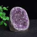 Large Amethyst Cluster Geode Healing Crystal Stone Specimen 1.3-1.7 Pound R706551