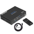 USB 3.0 KVM Switch HDMI 2-Port 4K60 with Stereo Audio Extractor U7660