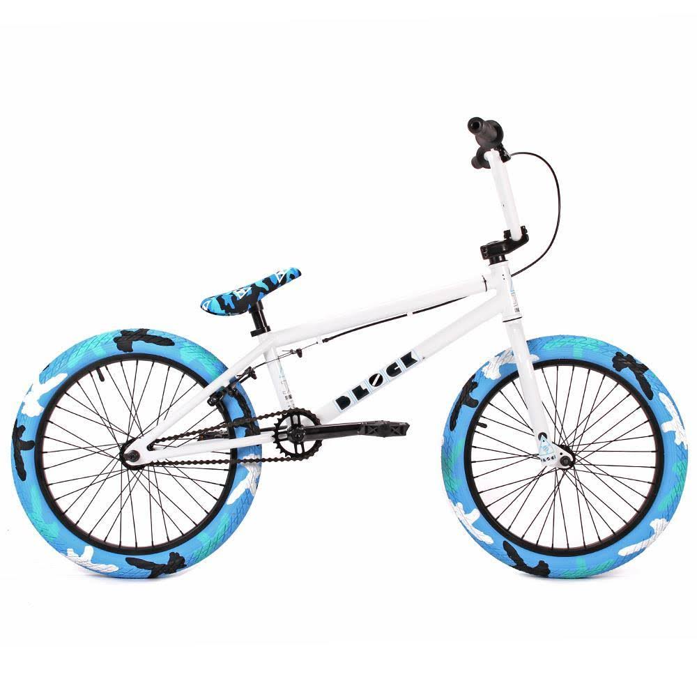BMX Bike Gloss Black and Camo U430068