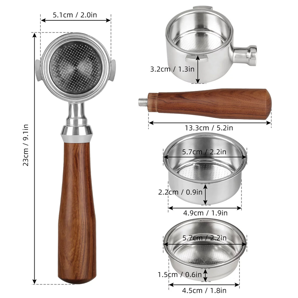 51mm Coffee Espresso Handle with Filter D974367