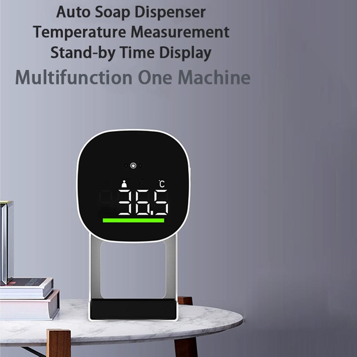 Automatic 2 in 1 Thermometer Soap Dispenser C662