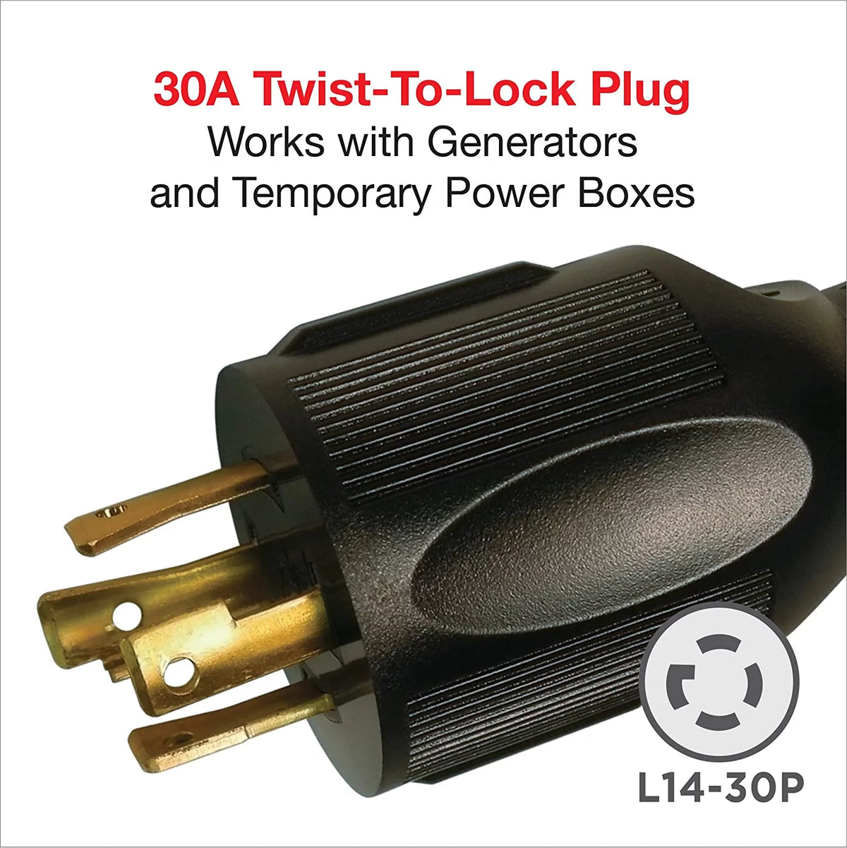 Yellow Power Adapter Extension Cord F471