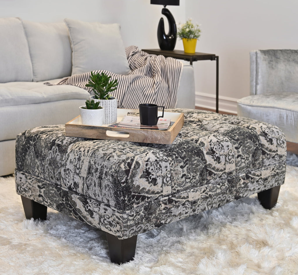 Oversized Tufted Ottoman E777413