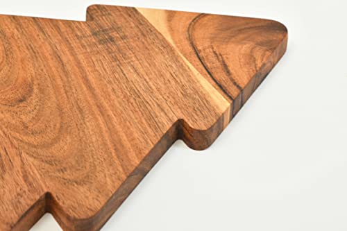 Organic Acacia Cutting Chopping Board with Handles A491675