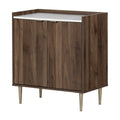 Natural Walnut Storage Cabinet B298274