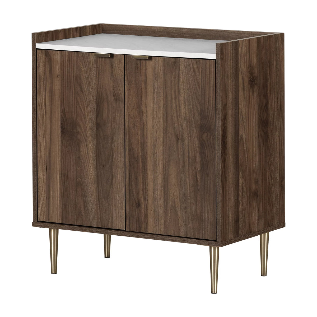 Natural Walnut Storage Cabinet B298274