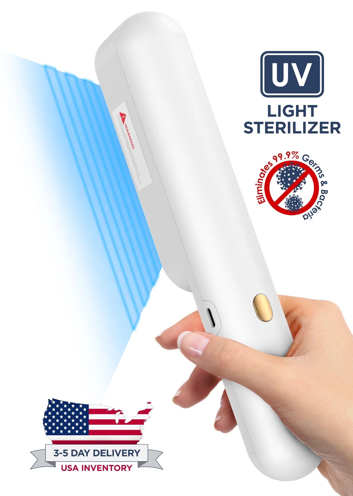 Portable UV-C LED Sanitizer Wand J478655