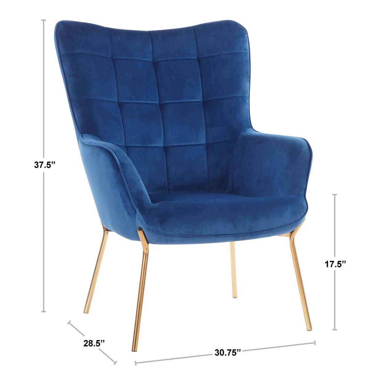 Faux Leather Lounge Chair with Ottoman J30774