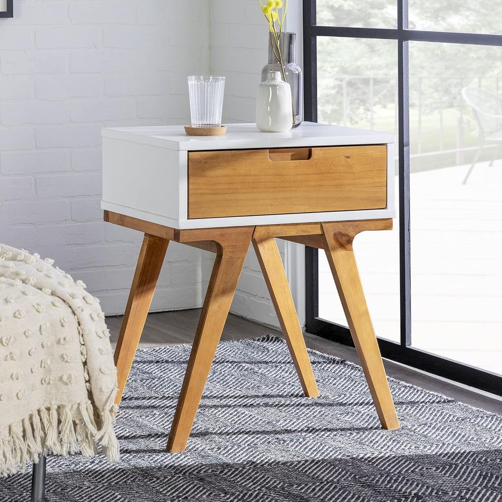 Mid Century Modern 1 Drawer Side Table P75134