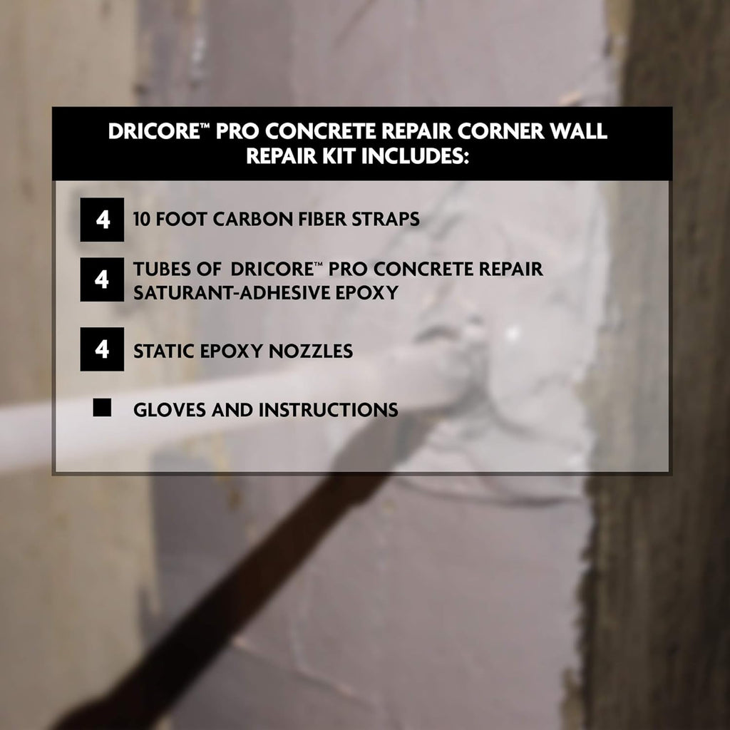 Concrete Repair Corner Wall Kit 10' M841693