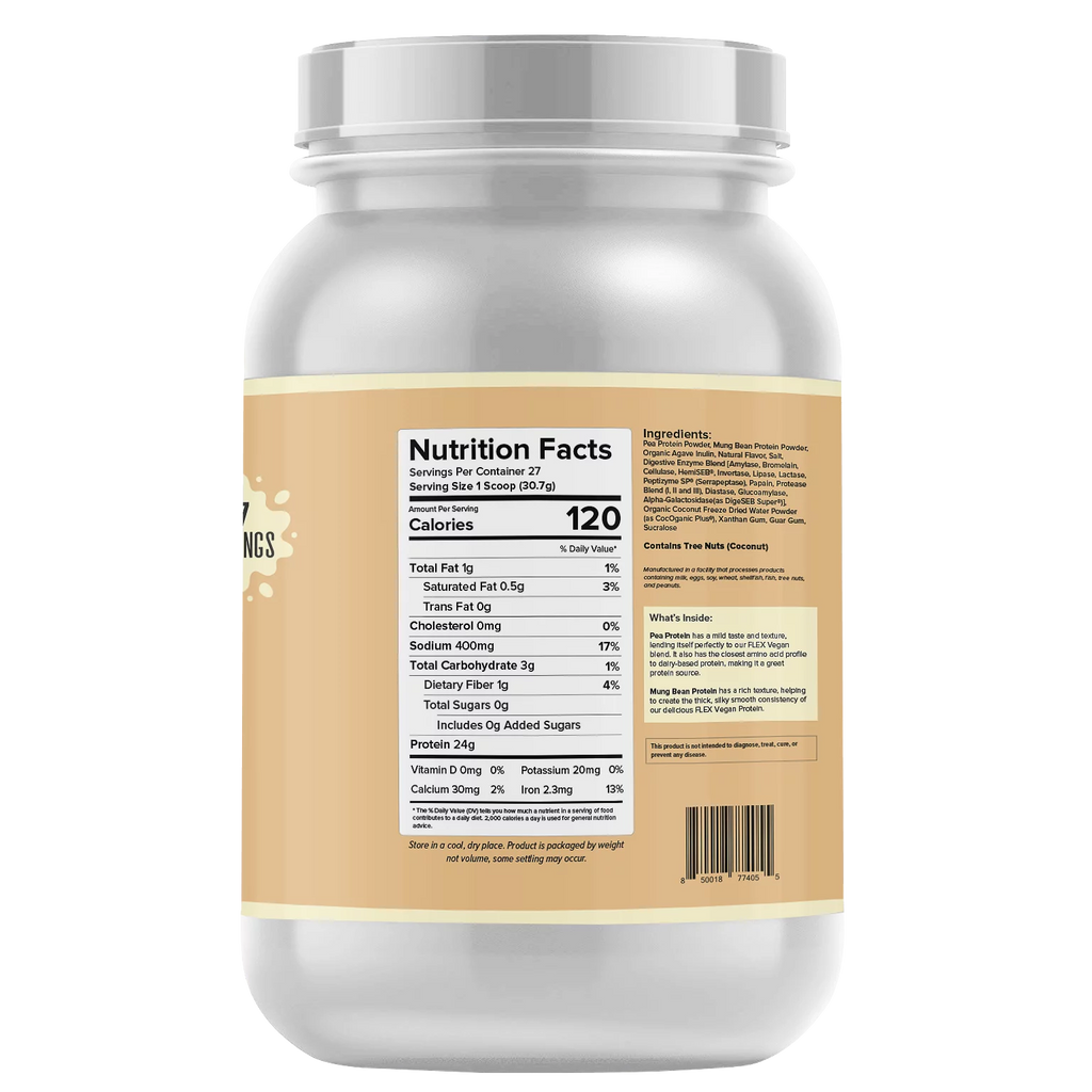 Vanilla Vegan Protein Powder with 24g of Protein, 27 Servings A517039