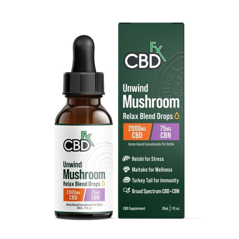 Mushroom Tincture + CBN + CBD V408