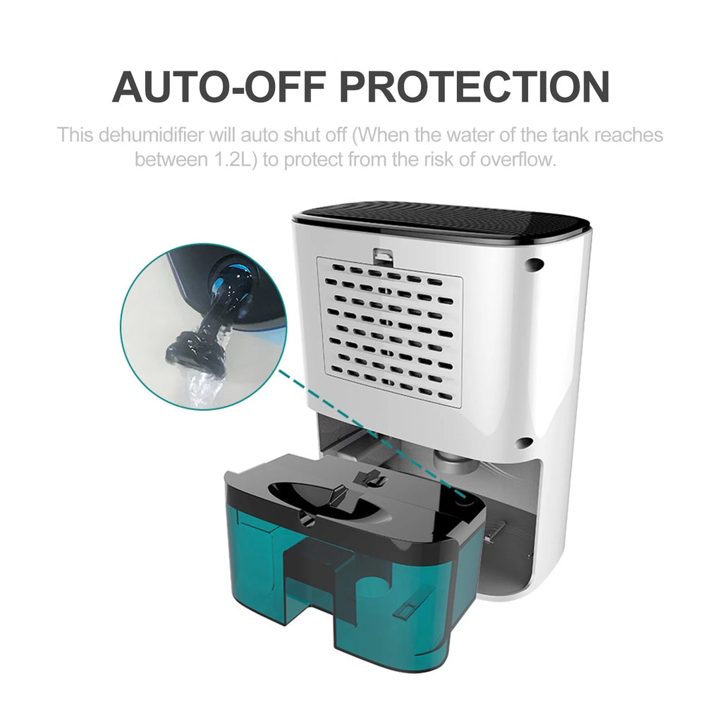 Small 1200mL Portable Dehumidifier H784