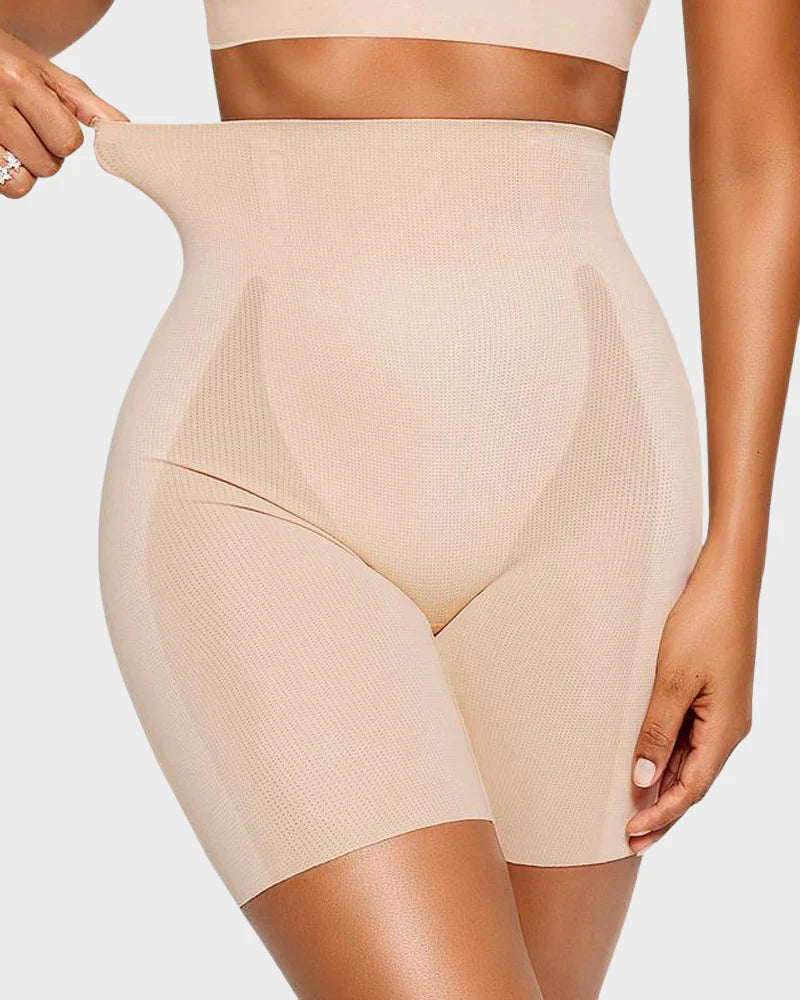 High-Waist Sculpting Shapewear Shorts H3356