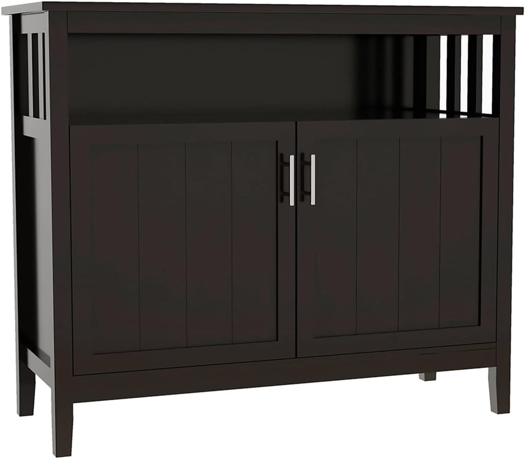 Buffet Cabinet with 2 Doors and Adjustable Shelf D990098