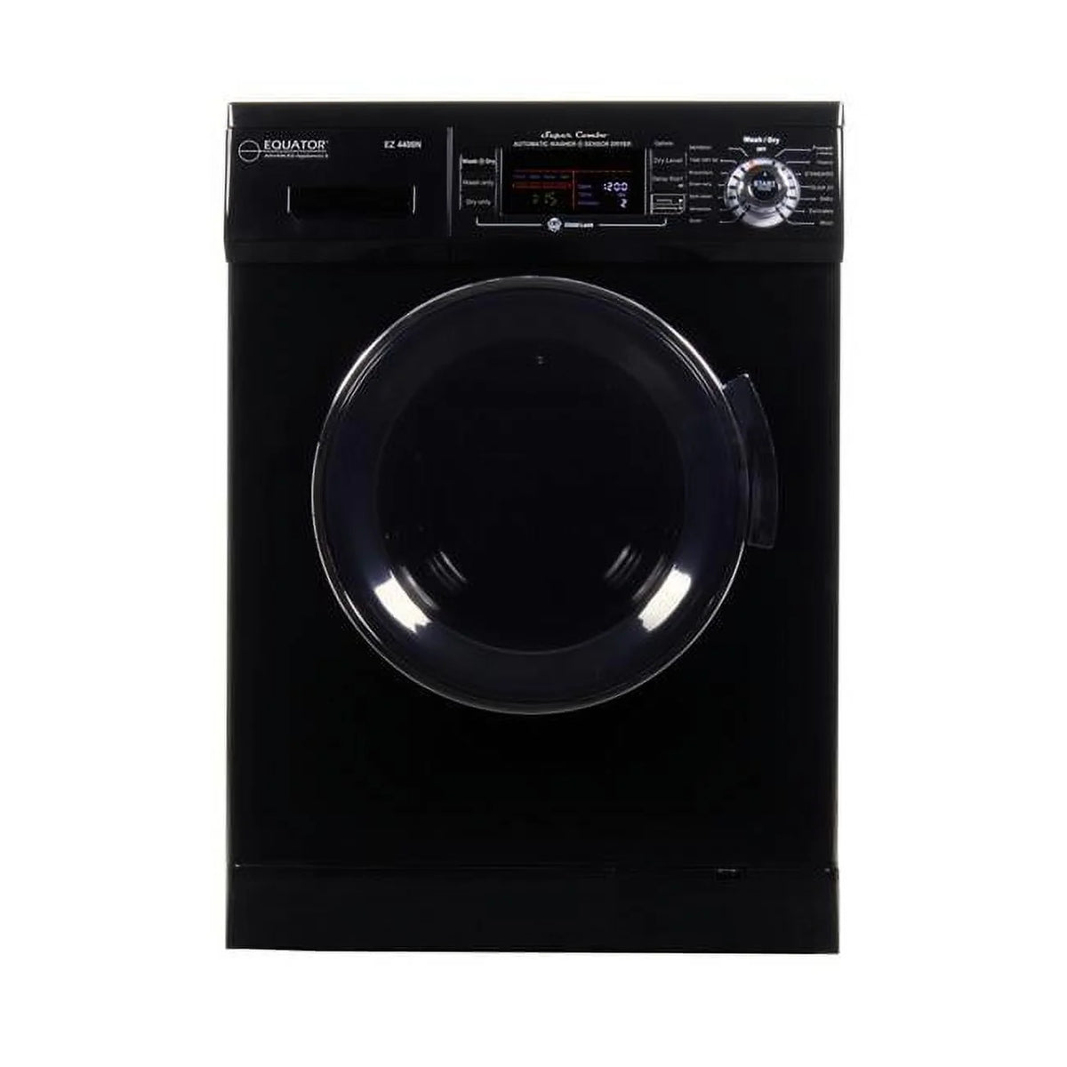 Black Compact Convertible Combo Washer Dryer I8063