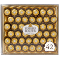 Hazelnut Milk Chocolate Candy Gift Box, 42 Count, 18.5 Oz T2674