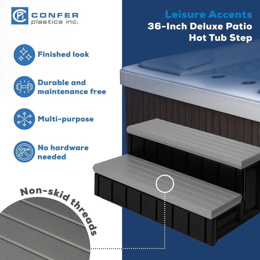 Deck Patio Spa Hot Tub Storage Compartment Steps F624