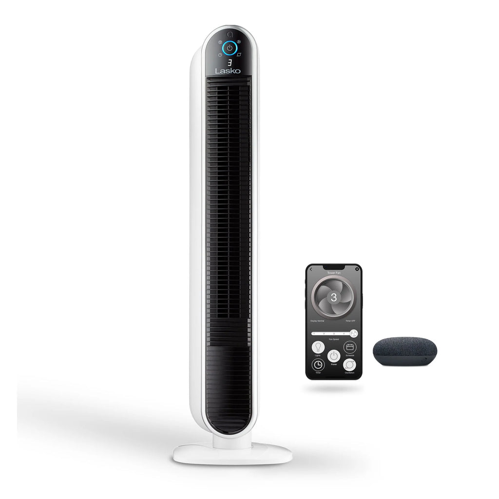 Black Smart Tower Fan B54885