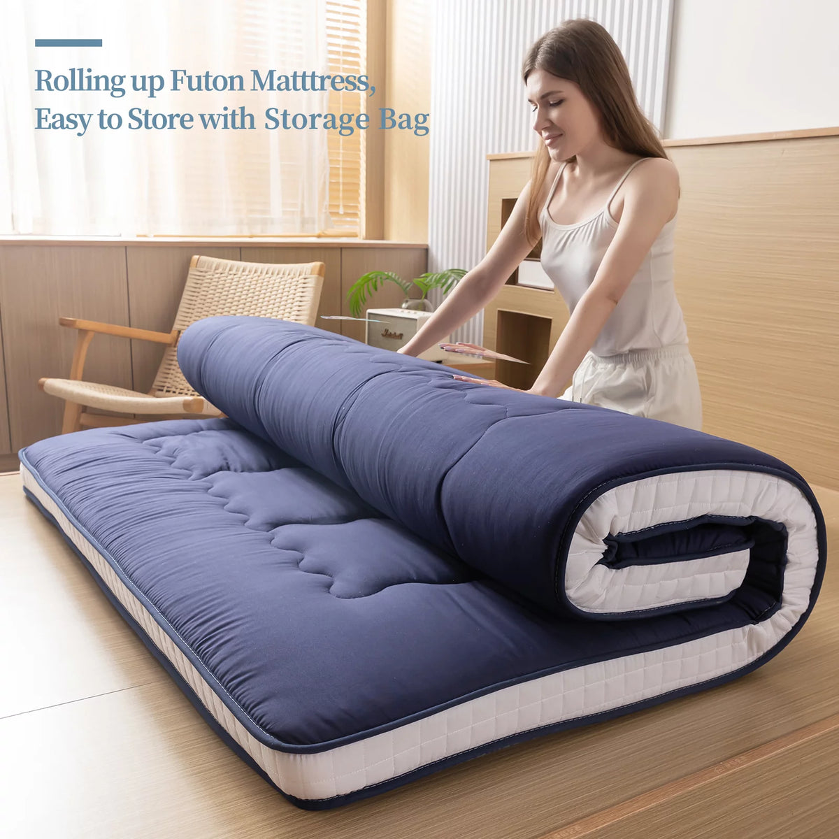 Memory Foam Padded Japanese Floor Mattress M1268