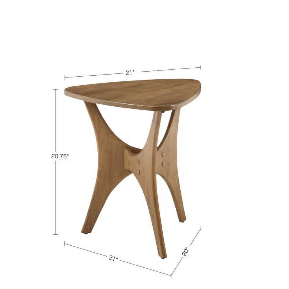Light Brown Wood Side Table J45295