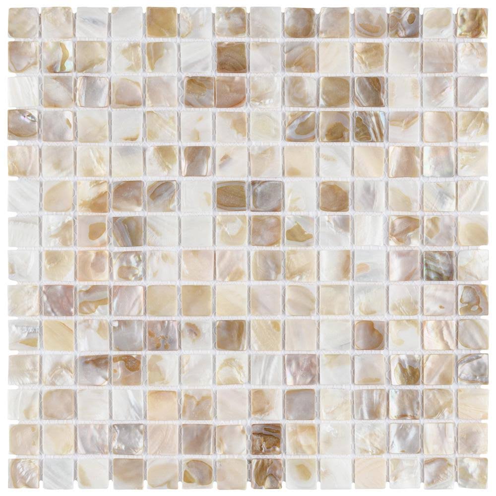 Natural Seashell Mosaic Tile L6602