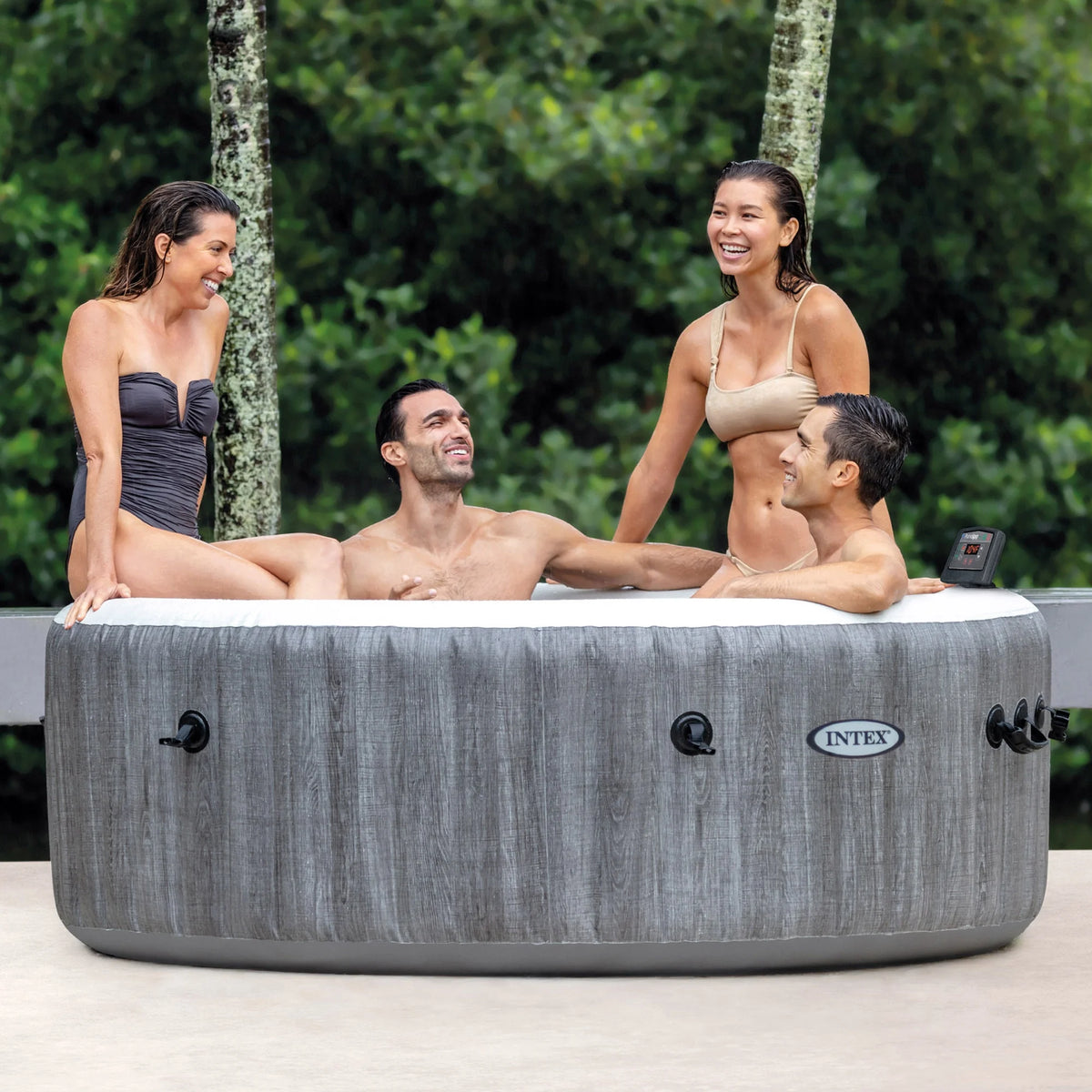 Inflatable Hot Tub Spa with Filter Cartridges V2909