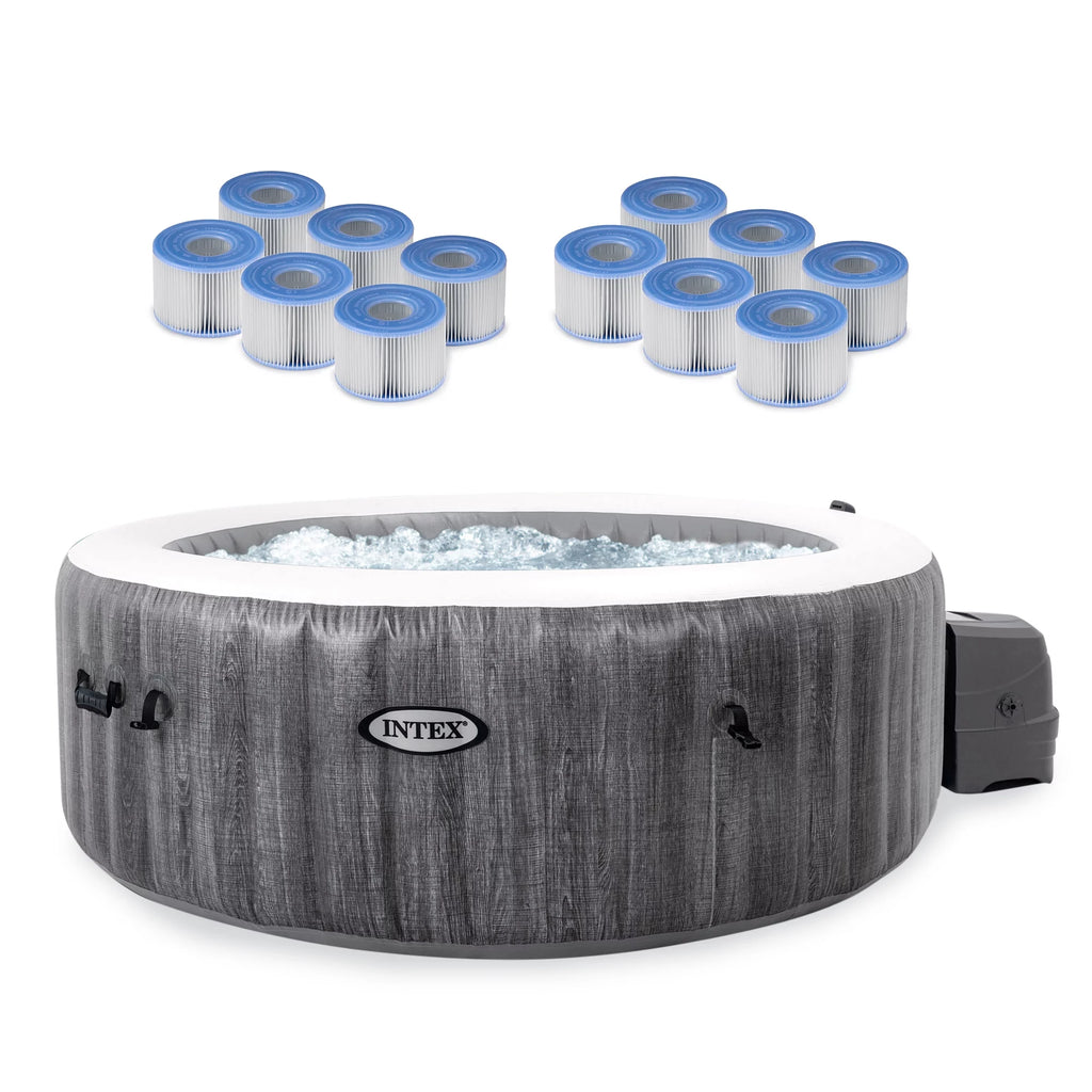 Inflatable Hot Tub Spa with Filter Cartridges V2909