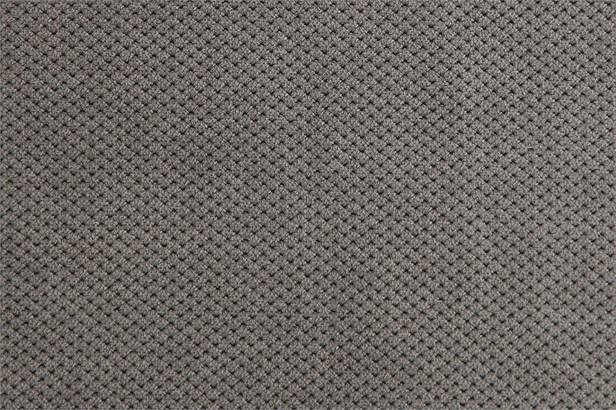 Charcoal Waffle Suede Sectional Sofa with Pillows Q49718