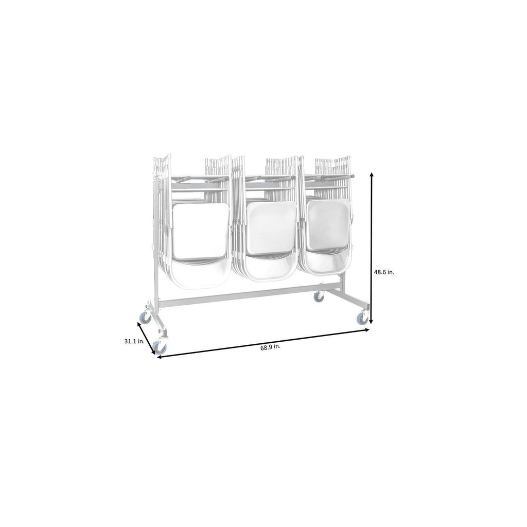 Heavy Duty Folding Chair Trolley Cart H821079
