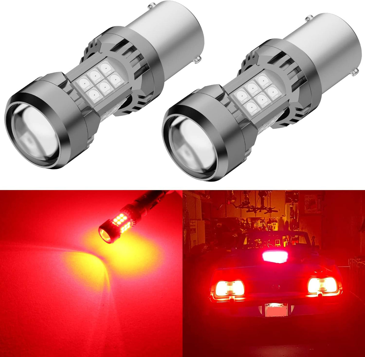 6000K Xenon White LED Reverse Light Bulbs M884202