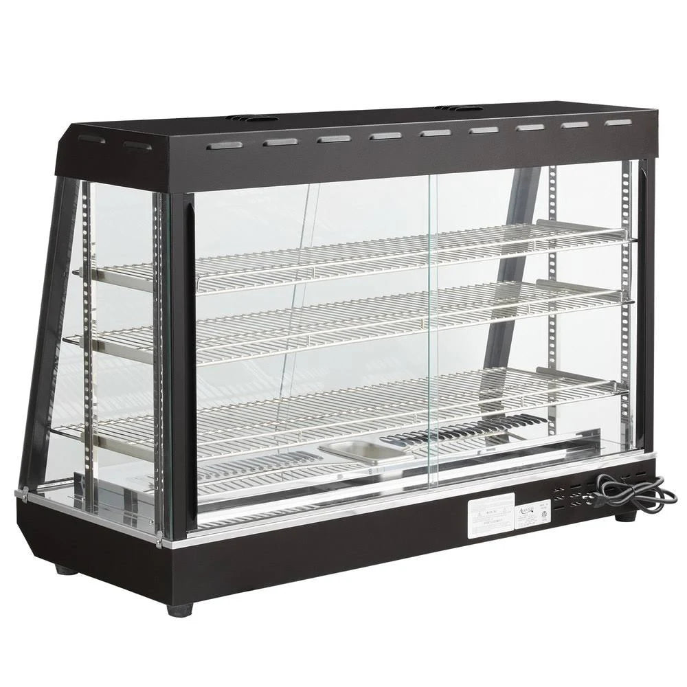 48" Countertop Heated Display Case with Sliding Doors K586