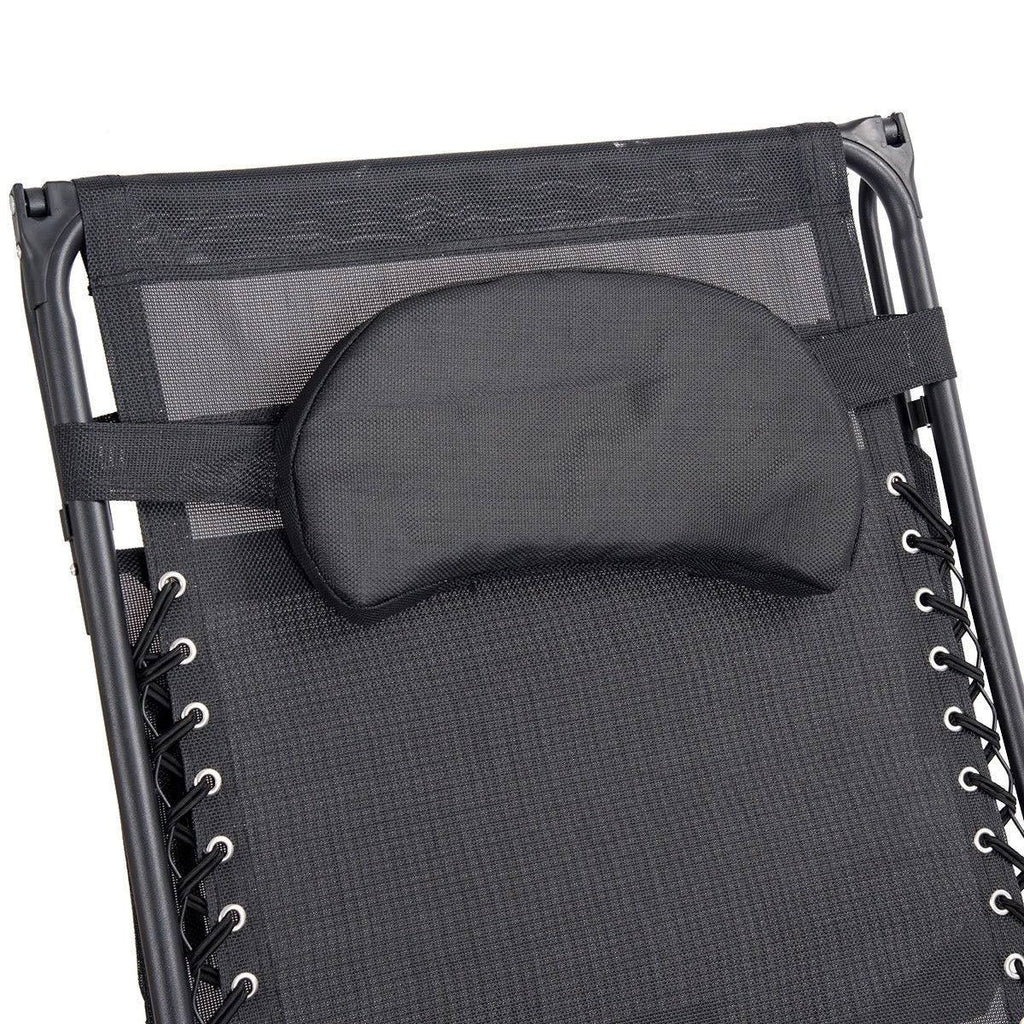 Folding Recliner Lounge Chair with Cup Holder V8489