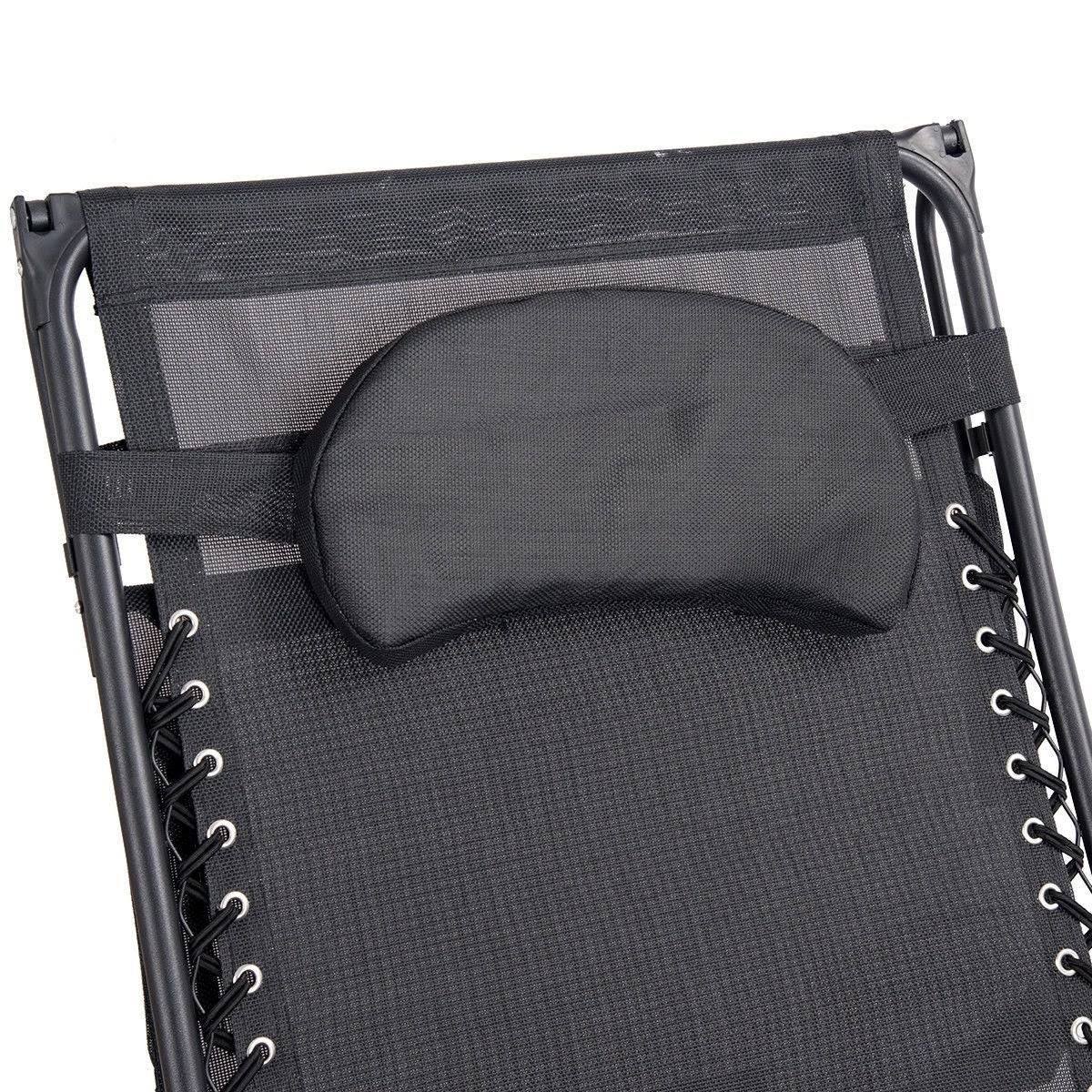 Folding Recliner Lounge Chair with Cup Holder V8489