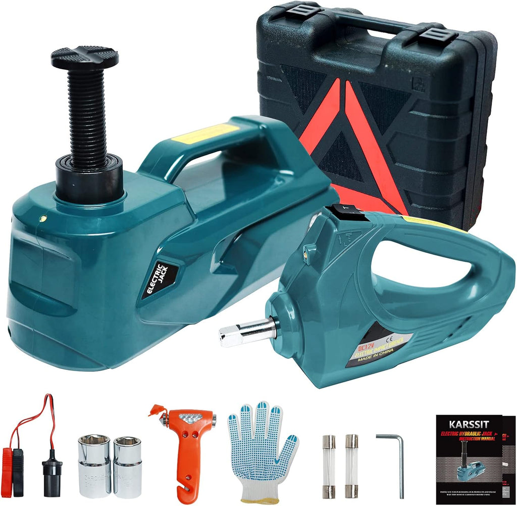5 Ton 12V Electric Hydraulic Car Jack Kit D7625
