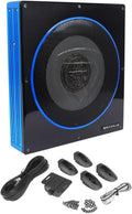 10 800 Watt Slim Low Profile Powered Car Subwoofer Z41036