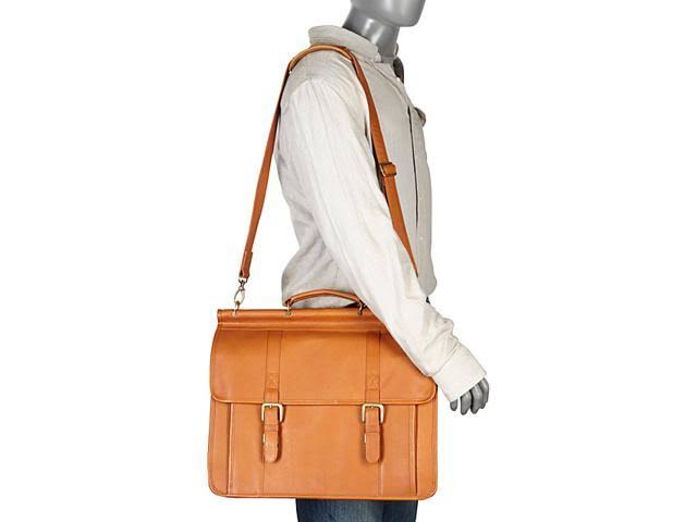Leather Laptop Briefcase F274165