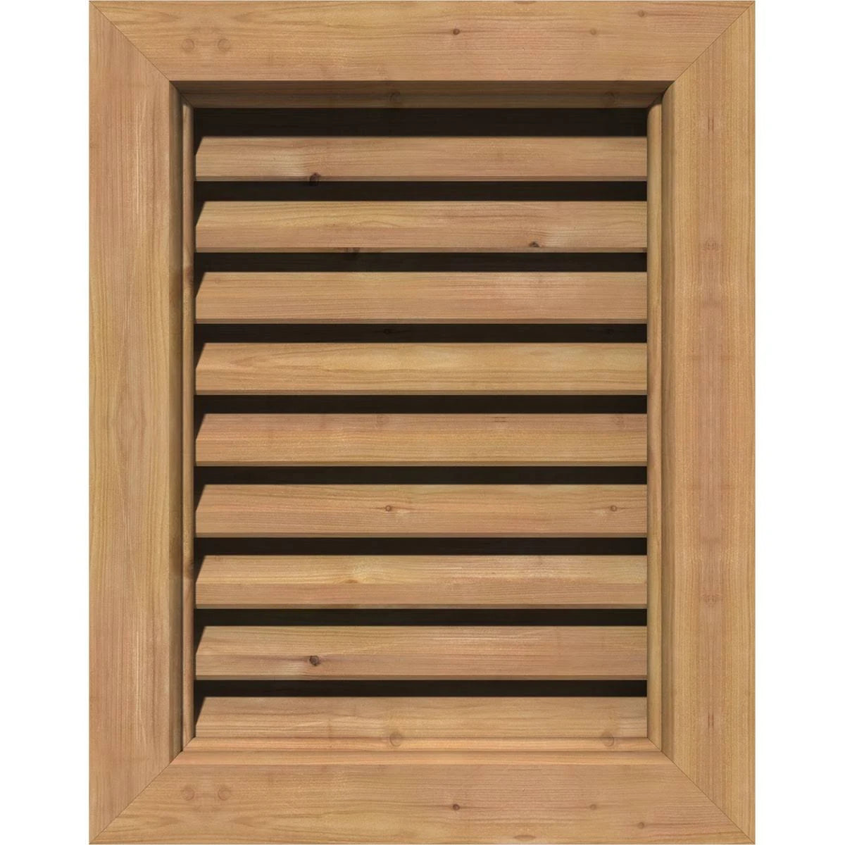 Unfinished Functional Vertical Gable Vent K590