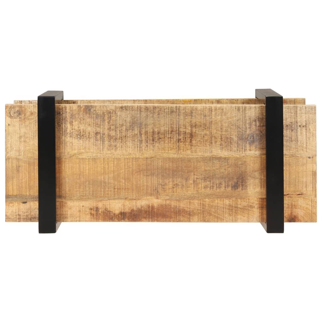 Solid Acacia Wood TV Cabinet B55783