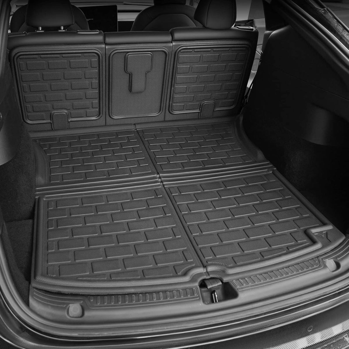 TPR All Weather Cargo Mat Trunk Liner Set of 6 F20899