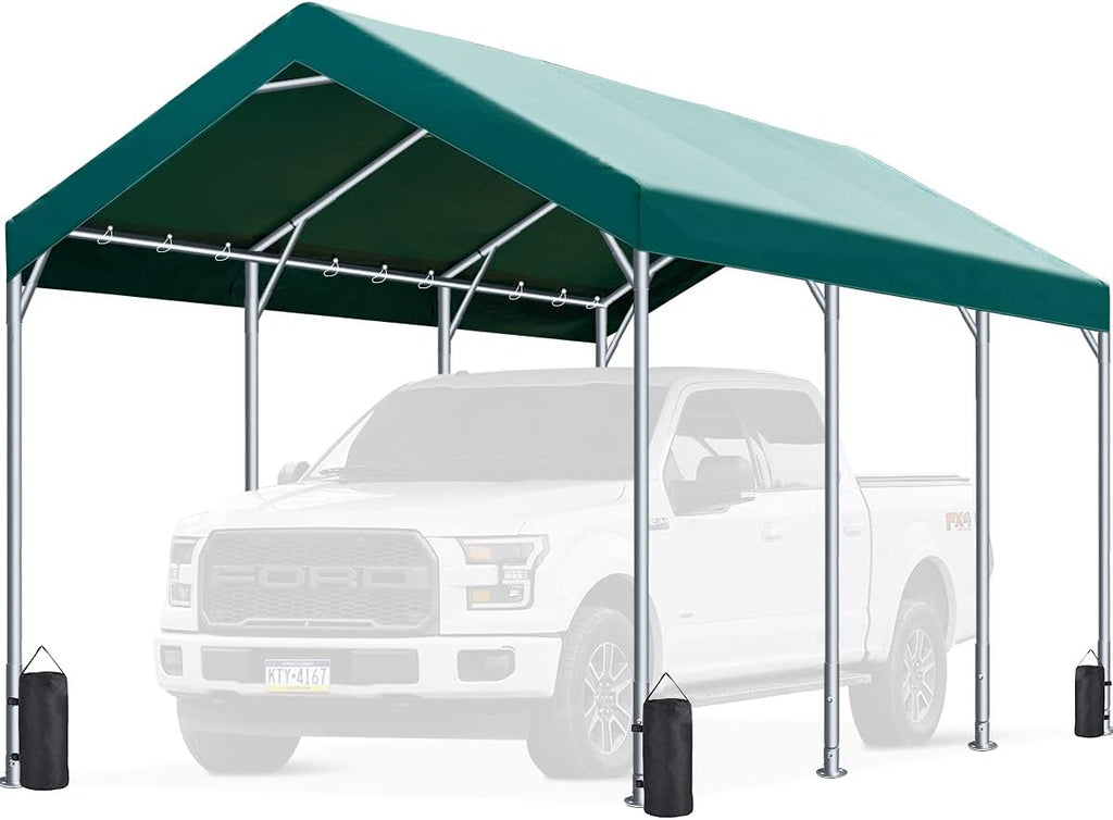 10 x 20 ft Heavy Duty Carport Canopy Q97383