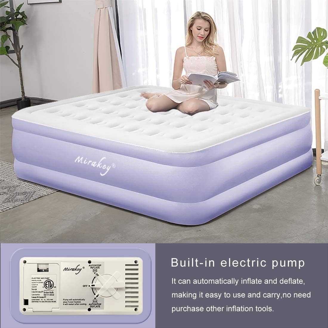 Queen Air Mattress with Built-in Pump E58159