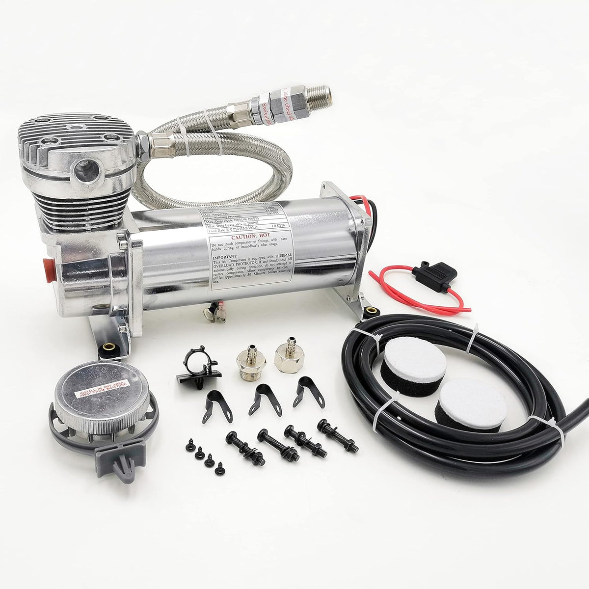 200PSI Heavy Duty Air Horn Compressor 12V U8215