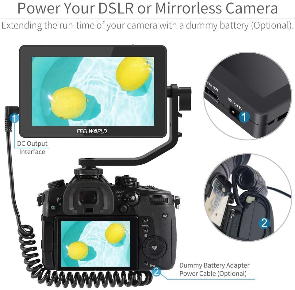 5.5 inch Touch Screen DSLR Camera Field Monitor J90375
