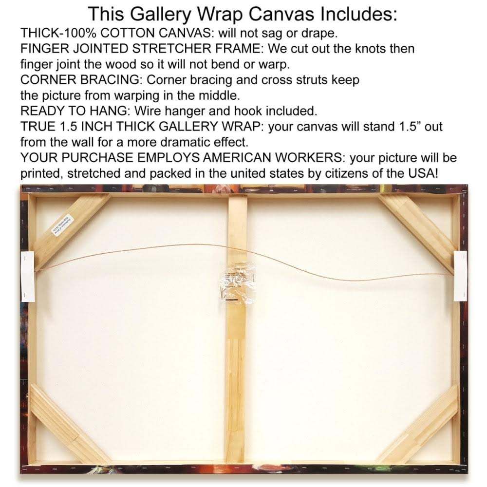 Give Thanks Unto The Lord Giclee on Gallery Wrap Canvas S285508