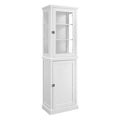 White Tall Bathroom Cabinet I3889