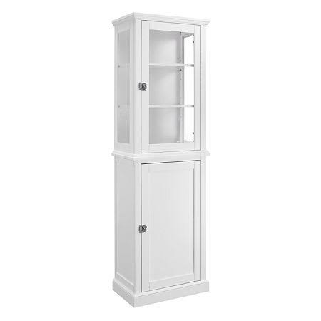 White Tall Bathroom Cabinet I3889