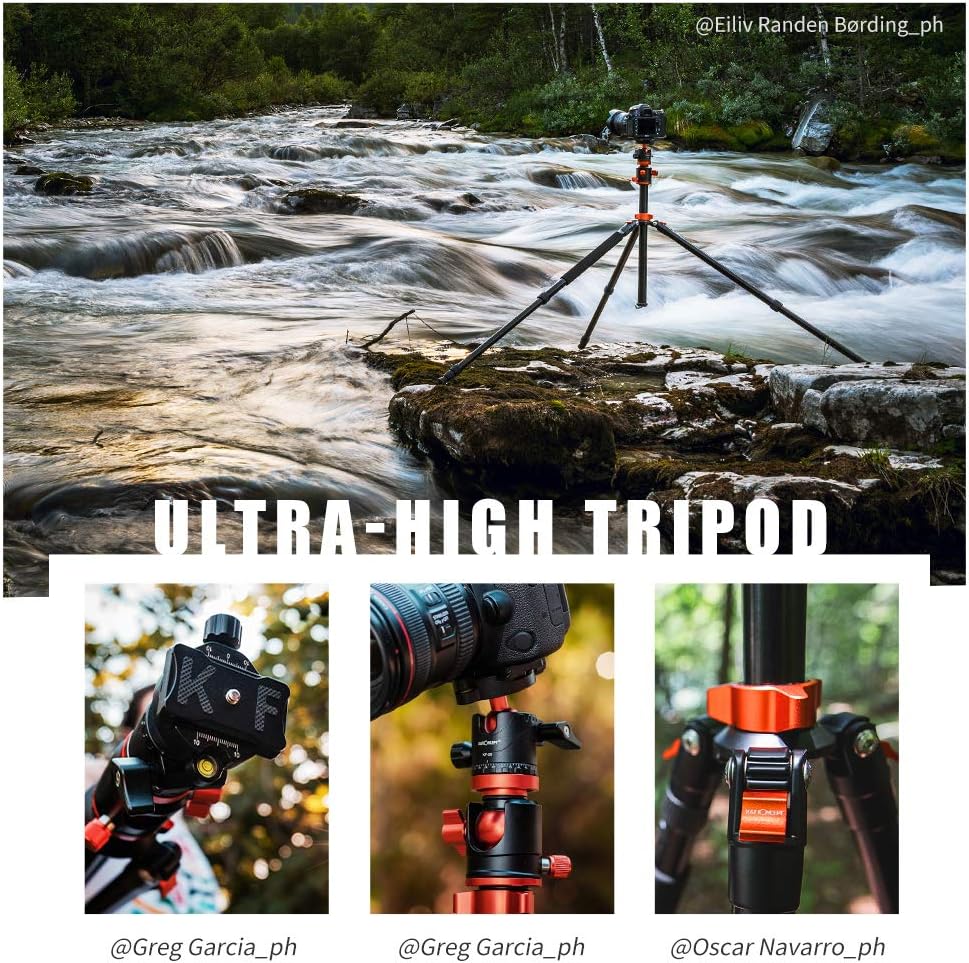 94 Inch 4 Section Aluminium Camera Tripod with 360 Degree Ball Head S474