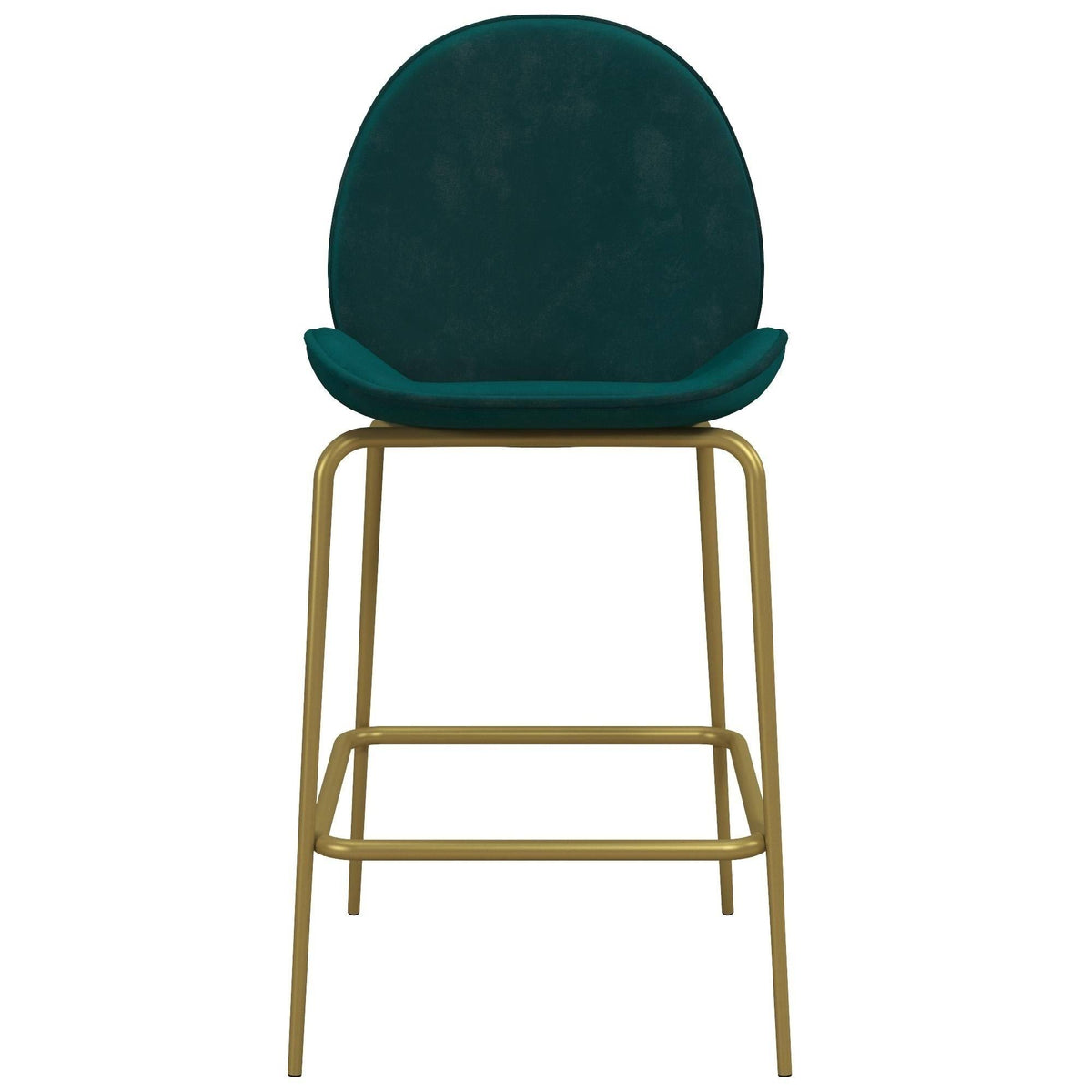 Green Upholstered Counter Stool S68039