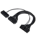 24-Pin ATX Motherboard Cable 20+4 Pin 30cm Black W5985
